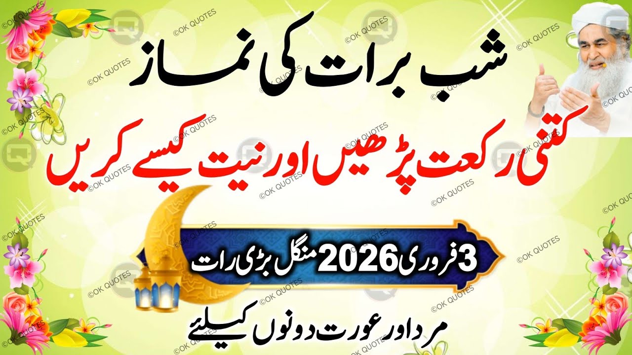Shab-e-Barat Ki Raat | Ibadat Ka Wo Pehlu Jo Aksar Log Nazar Andaz Kar Dete Hain (2026)