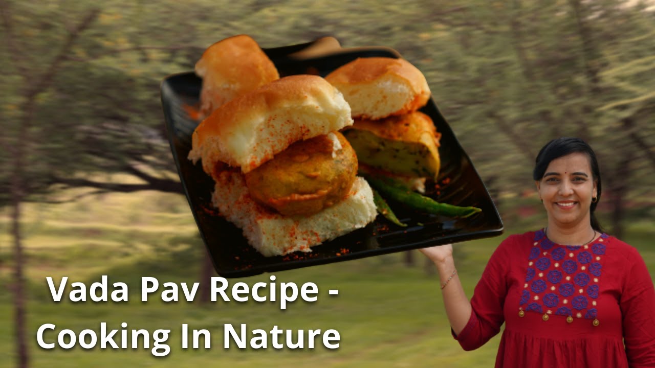Vada Pav Recipe | वड़ा पाव - Cooking In Nature | Geeta Cooking World