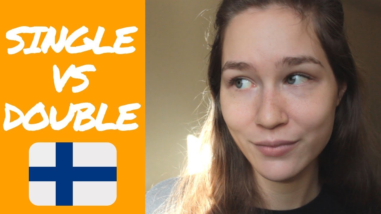 Learn Finnish: Single vs Double Letter Pronunciation Guide | KatChats