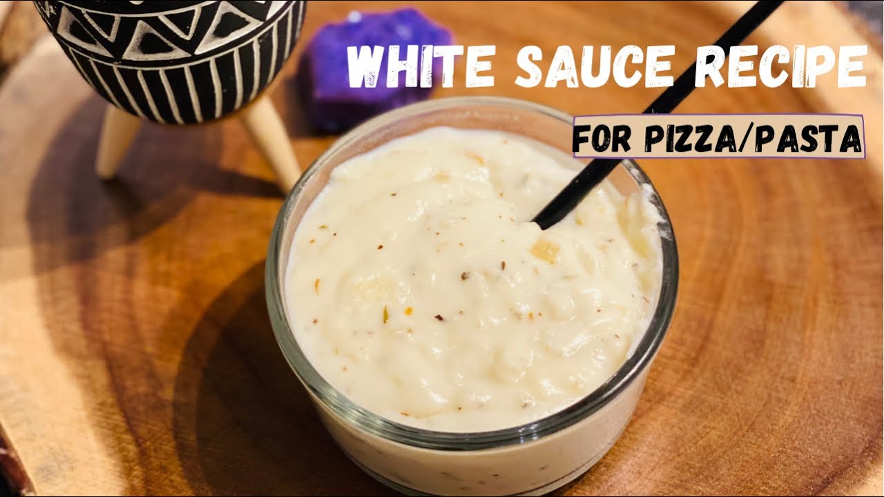 Easy white sauce recipe for pizza or pasta | White Sauce Recipe | DeSK How2