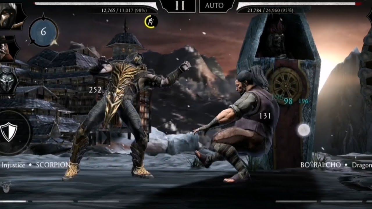 Mortal kombat (mobile) with enough tries nothing is too tricky 