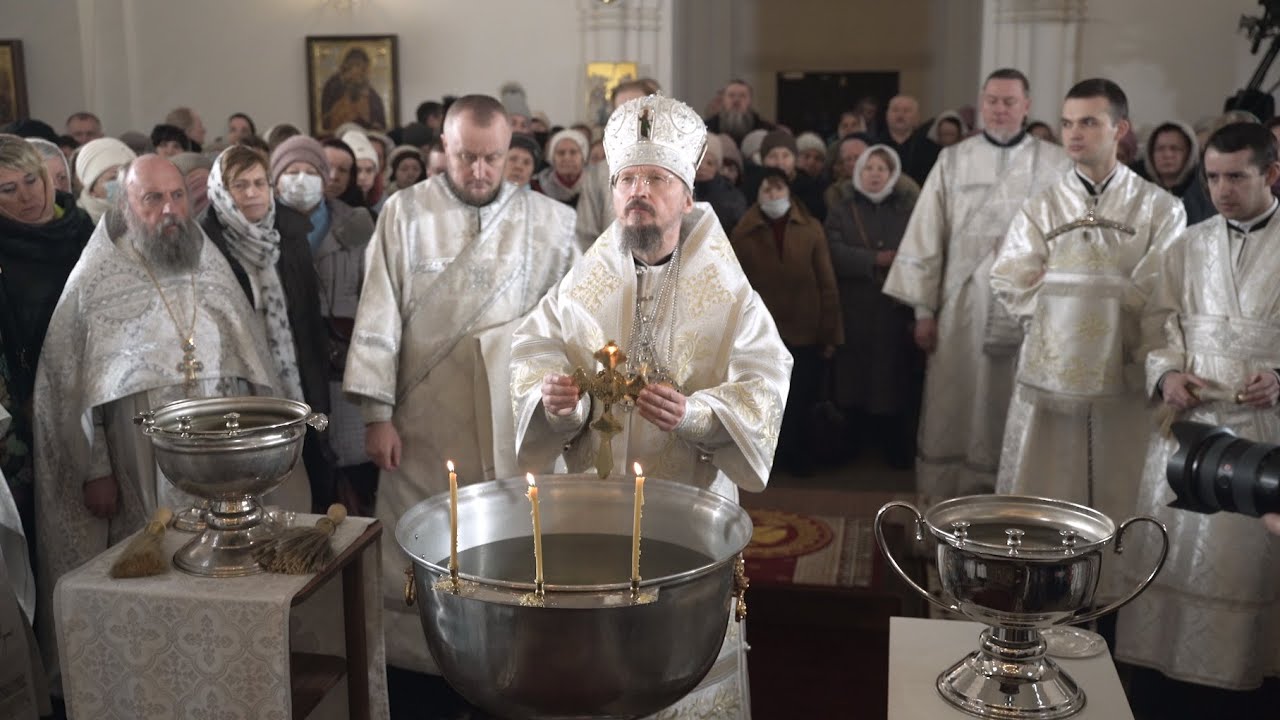 КРЕЩЕНИЕ ГОСПОДНЕ. Митрополит Вениамин. Божественная литургия и освящение воды.19.01.23