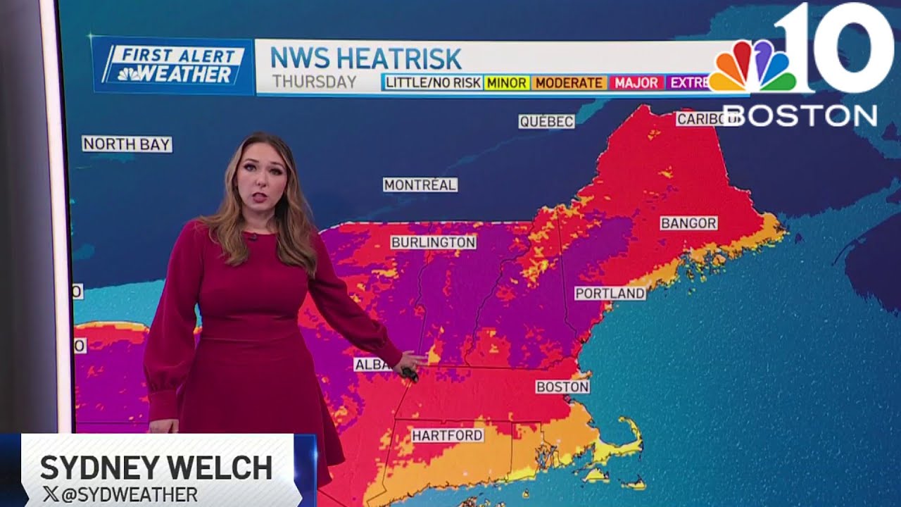 Intense heat wave in Boston this week: details on the temperatures