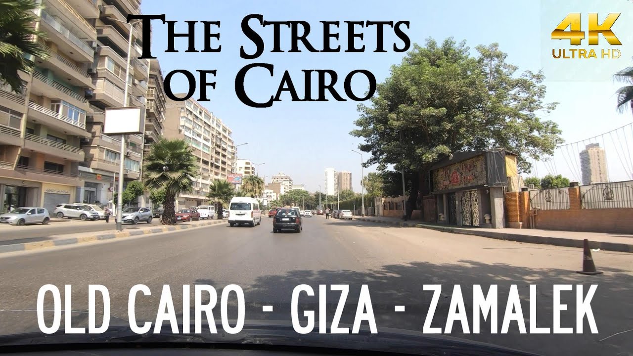 Старый Каир → Гиза → Замалек - На машине по Каиру, Египет 🇪🇬