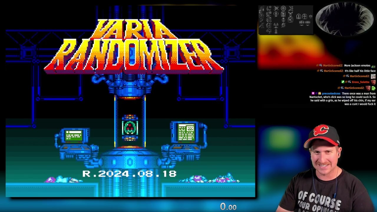 Past Broadcast 11/15/2024: 🍁 EFFED UP SUPER METROID VARIA RANDOMIZER ~ (SM + Astro Bot) 🍁