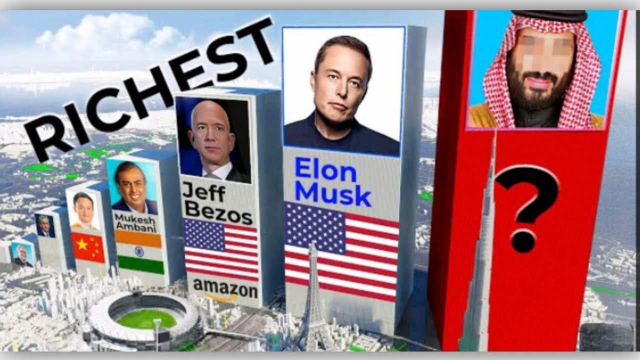 Richest person 2024 💲💲💲|| 3D comparison