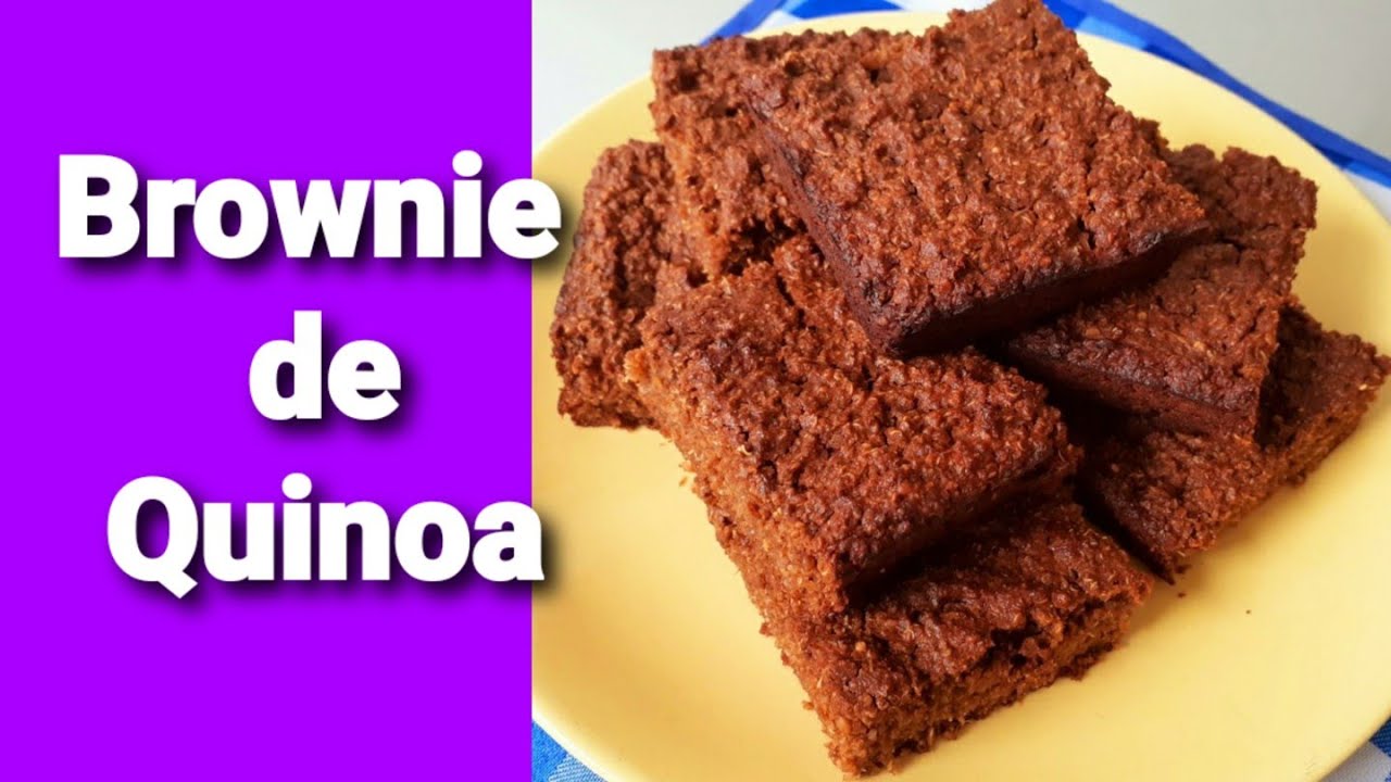 BROWNIE SALUDABLE CON QUINOA Y PANELA|Dtodito con Cami