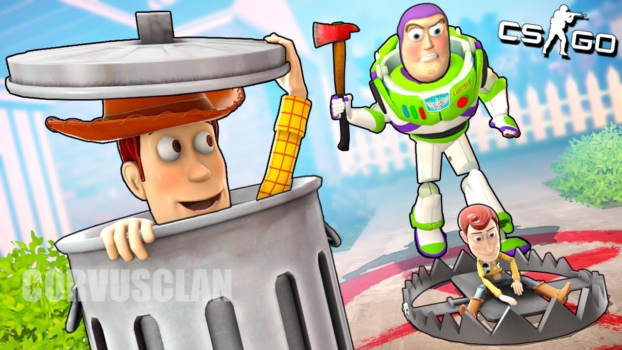 CSGO - TOY STORY PREDIJO EL FIN DEL MUNDO con ESTA SALVADA ÉPICA !! 😂  - Hide and Seek