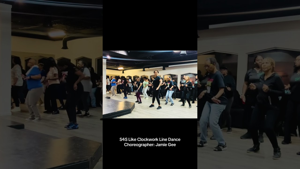 S4S Like Clockwork Line Dance 🔥 