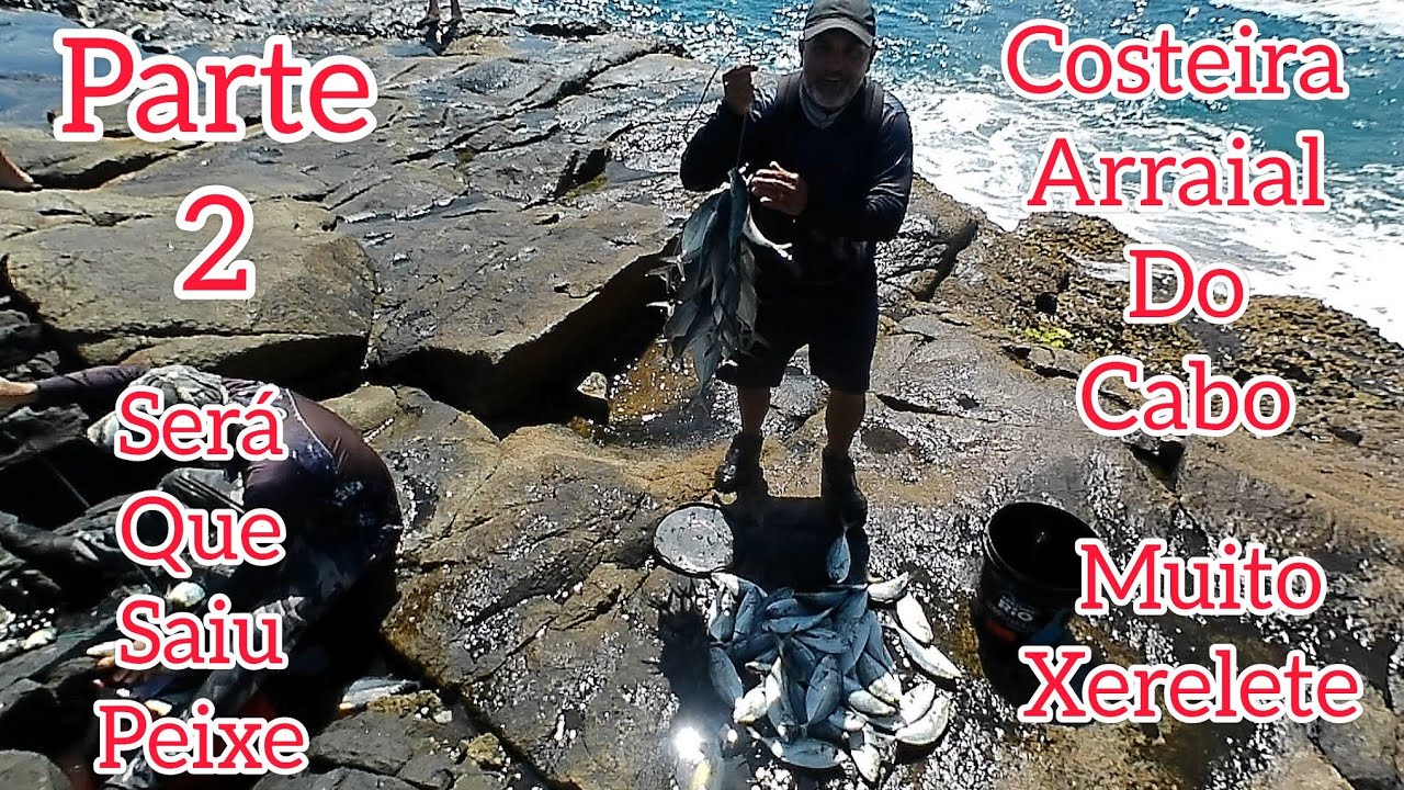 Muito Xerelete na Costeira em Arraial Do Cabo Parte 2###
