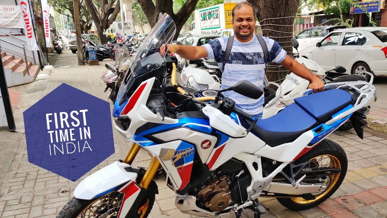 2020 AFRICA TWIN FIRST RIDE Experience -  Manual Gear Version