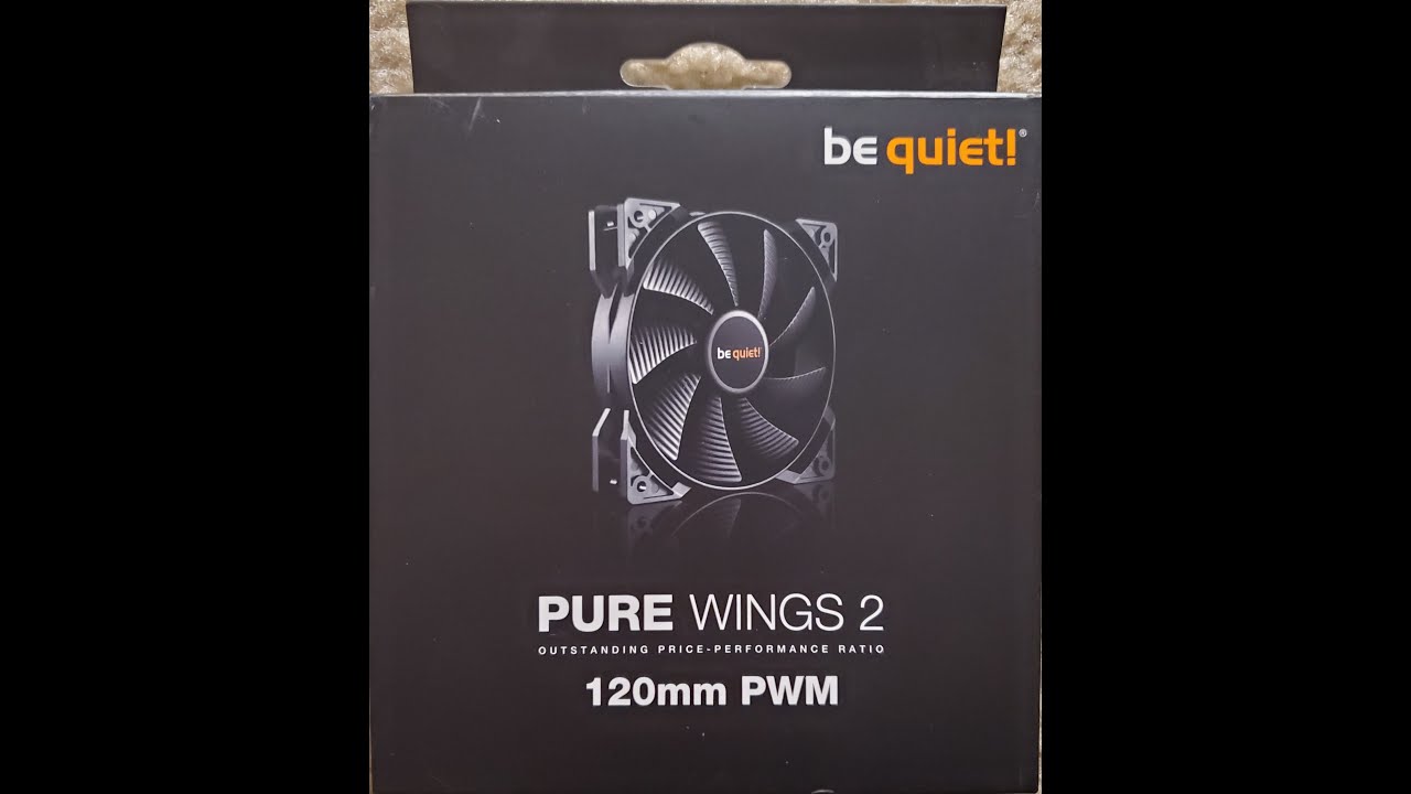 be quiet! Pure Wings 2 (BL039) 120 PWM Fan Review Pt 1