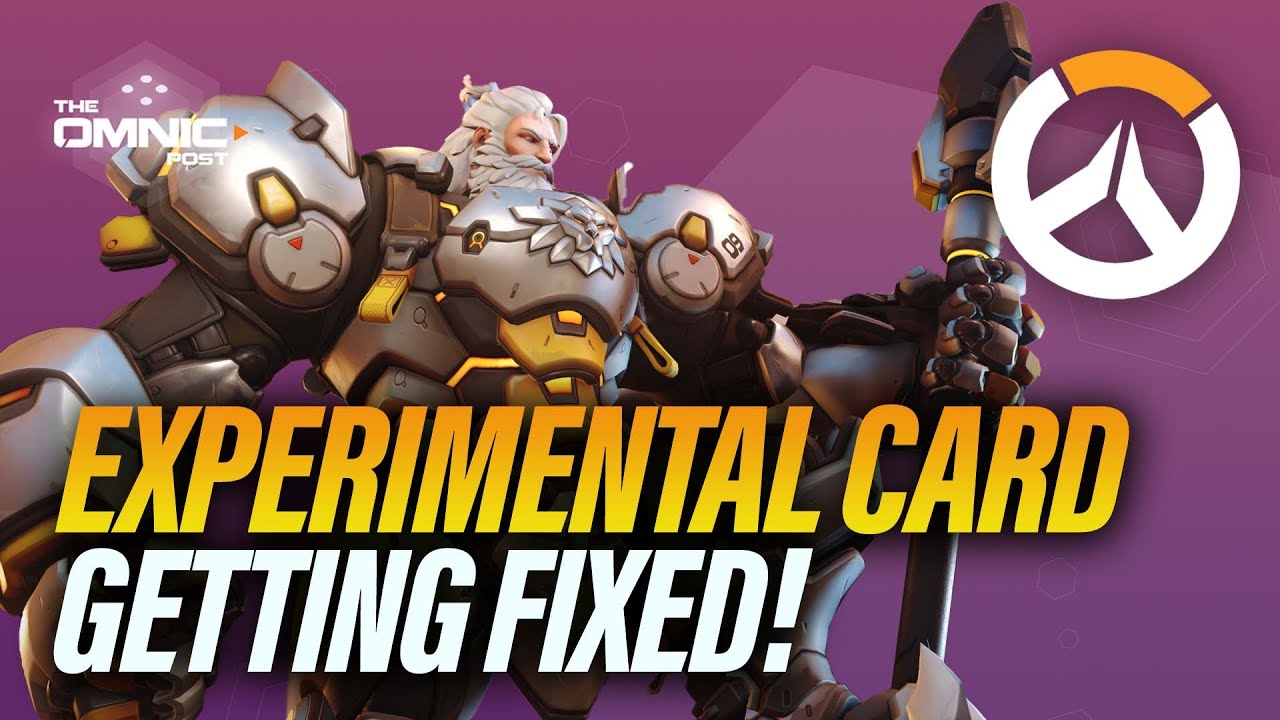 Overwatch Experimental card fixes are on the way!