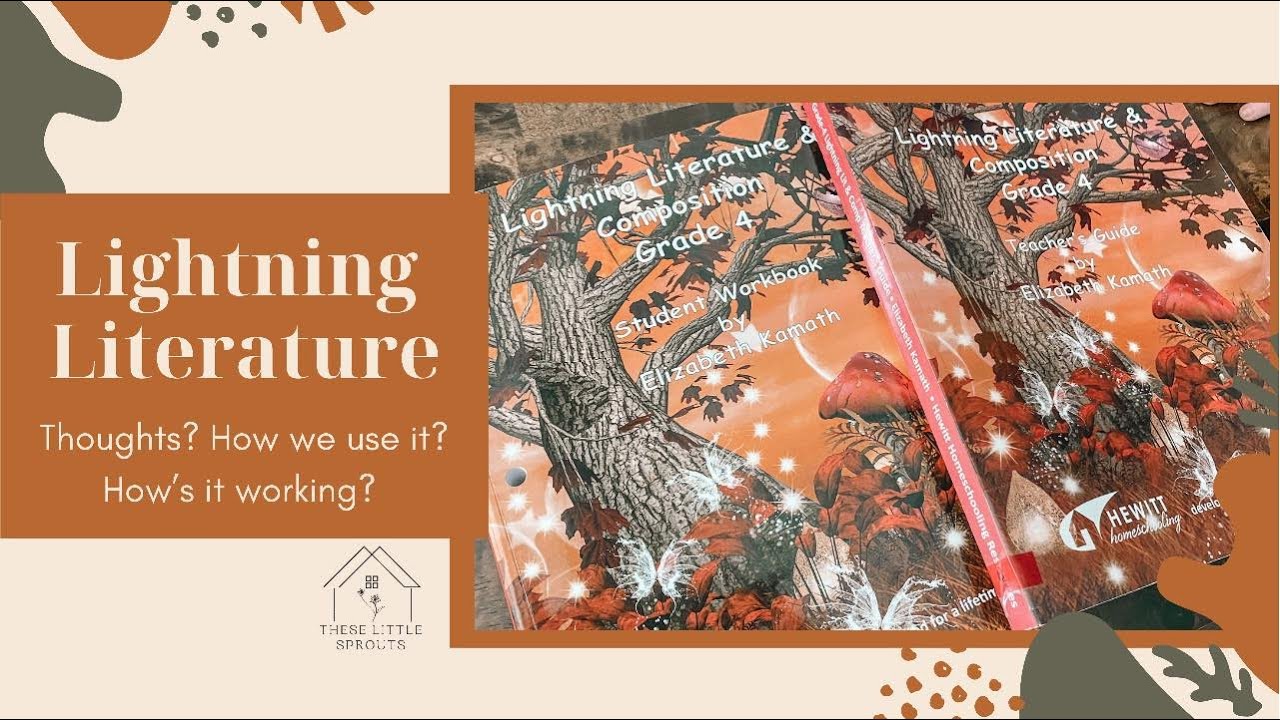 Lightning Literature! Grade 4 | Secular Language Arts | Thoughts and a Look Inside!