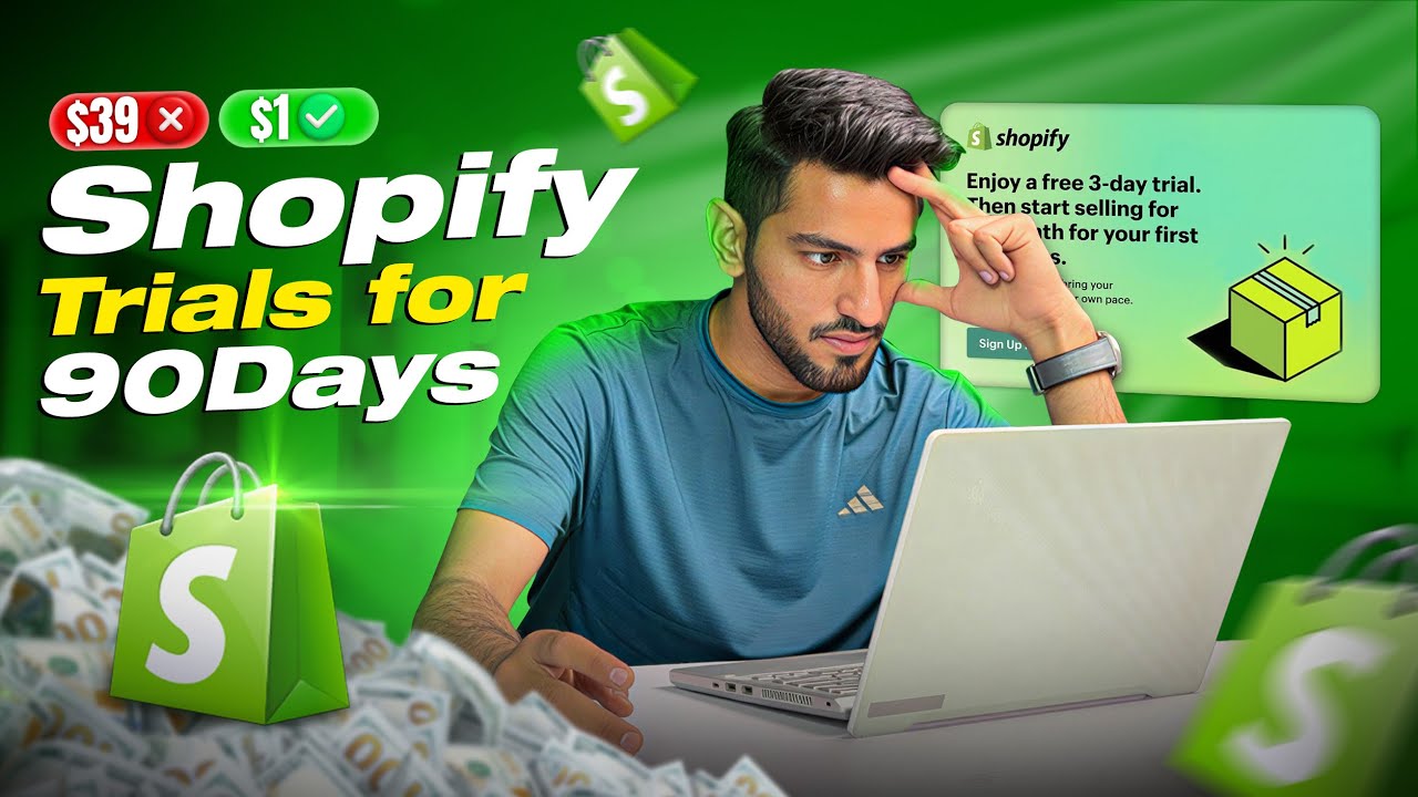 How to get shopify free trials for 90 days | Shopify trial for 3 months | $1 offer | Succeessify