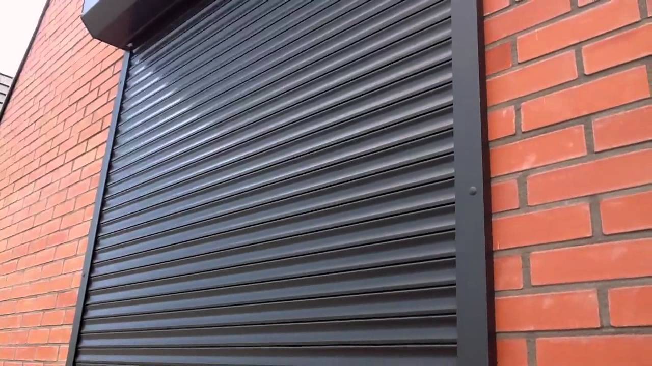 Rolluik antraciet RAL 7016 met afstandsbediening