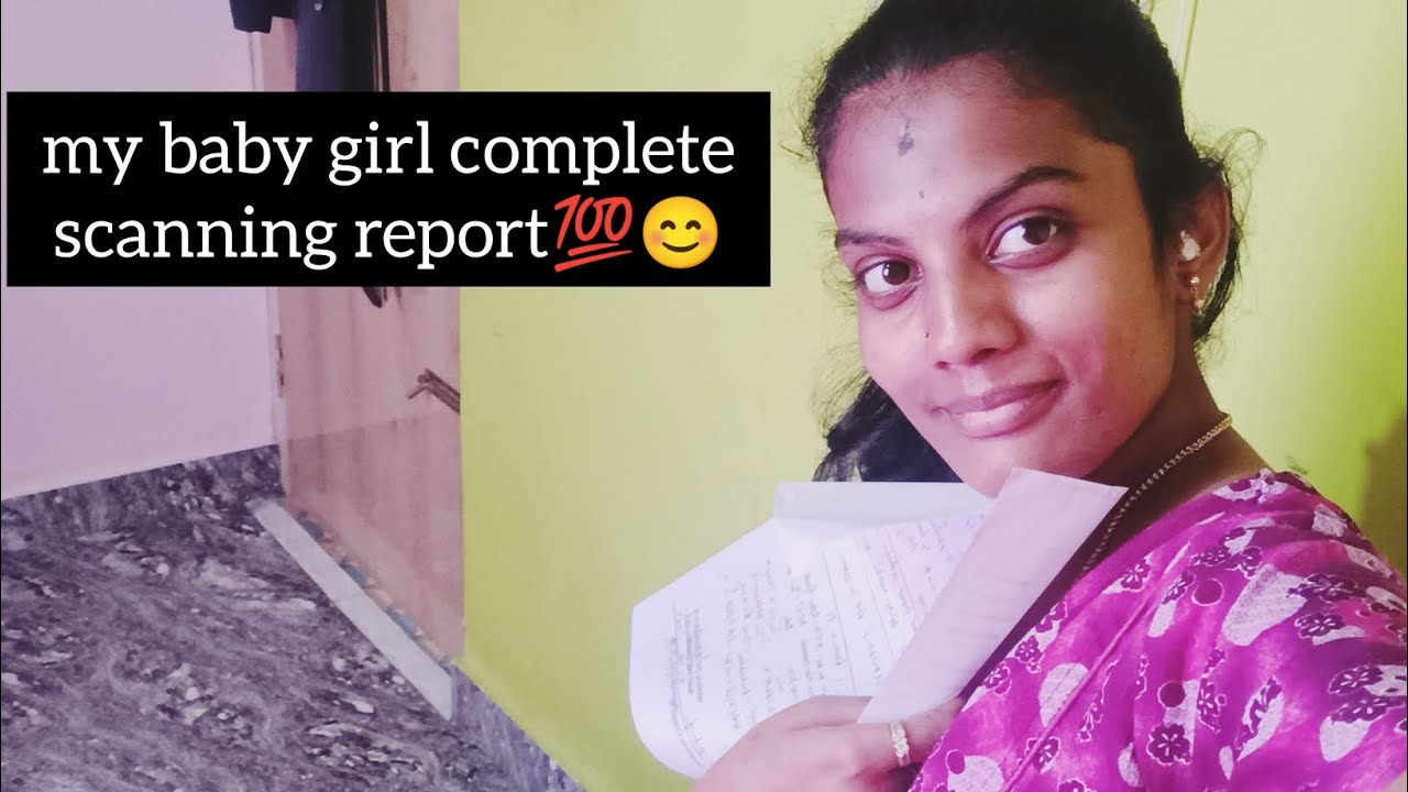 my baby girl complete scanning report😊🩺 #scanning #babygirl #viralvideo