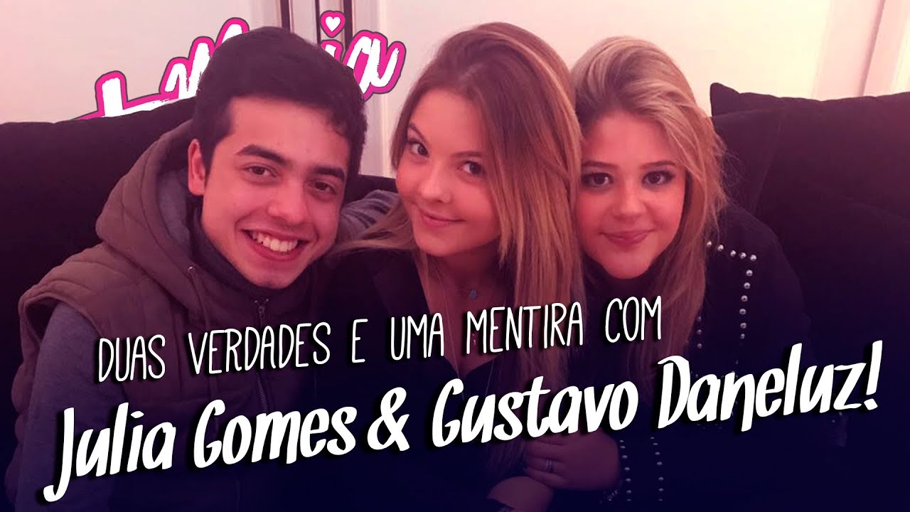 Duas verdades e uma mentira com Julia Gomes e Gustavo Daneluz!