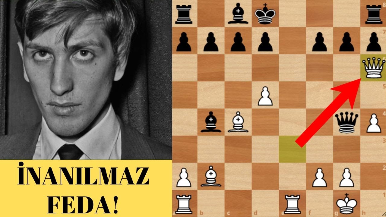 FISCHER  EVANS GAMBİTİNDE HARİKALAR YARATIYOR!