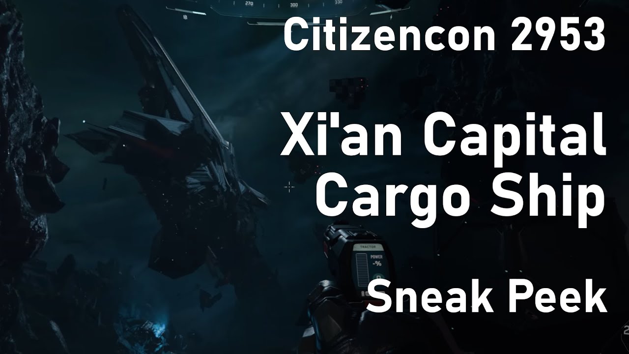 Xi'an Capital Cargo Ship from Squadron 42 teased at Citizencon 2953
