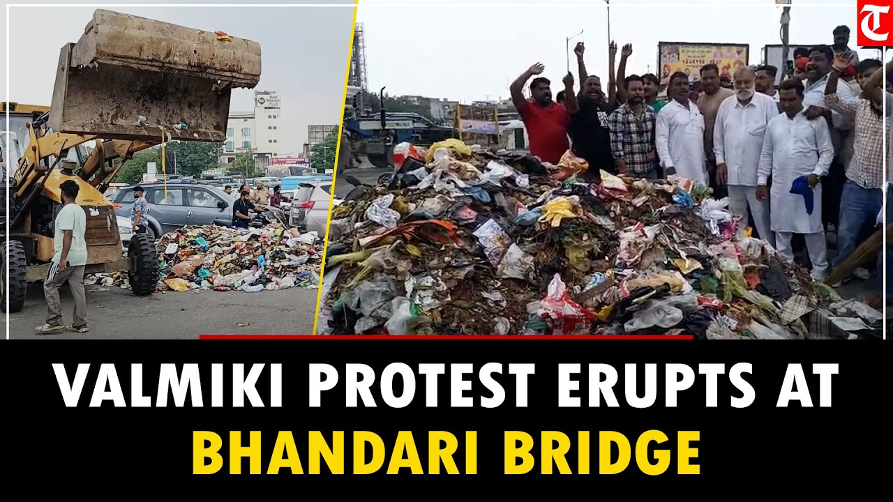 Valmiki Community Protests Barnala Lathicharge At Amritsar&rsquo;s Bhandari Bridge, Demands Action