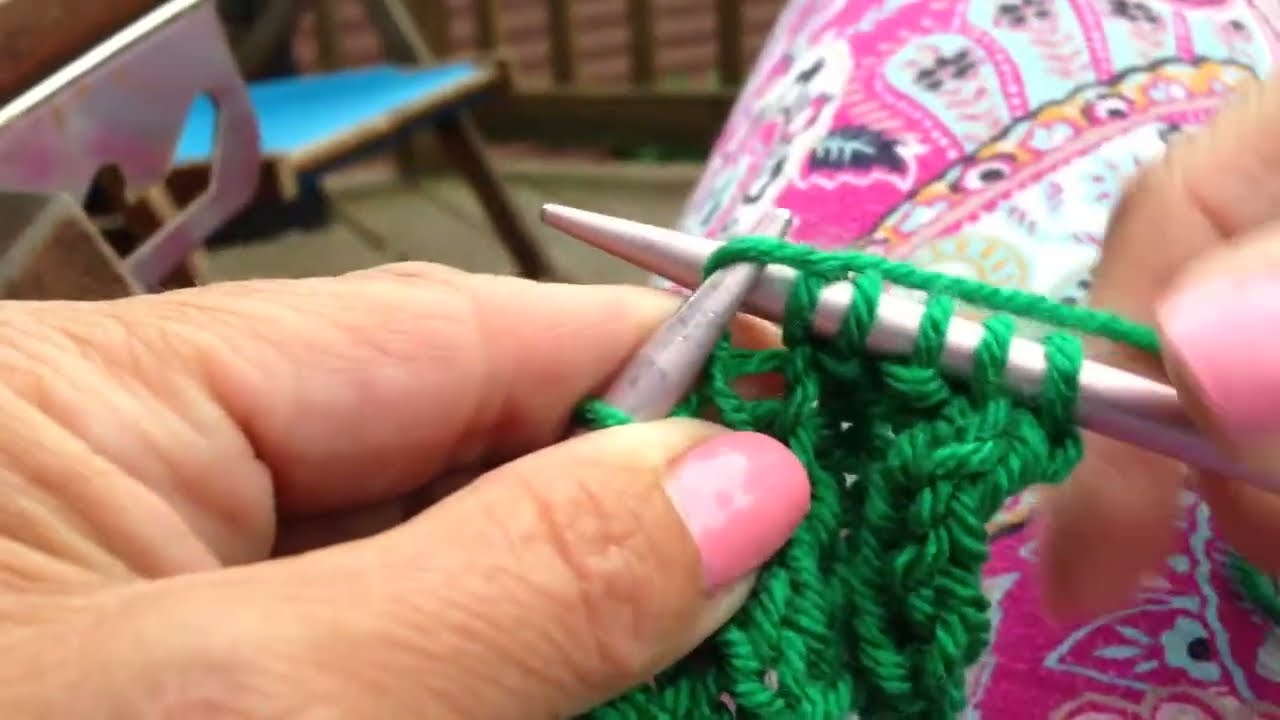 How to Make a Knit 2 Purl 2 Rib (K2, P2): Knitting Basics for Beginners