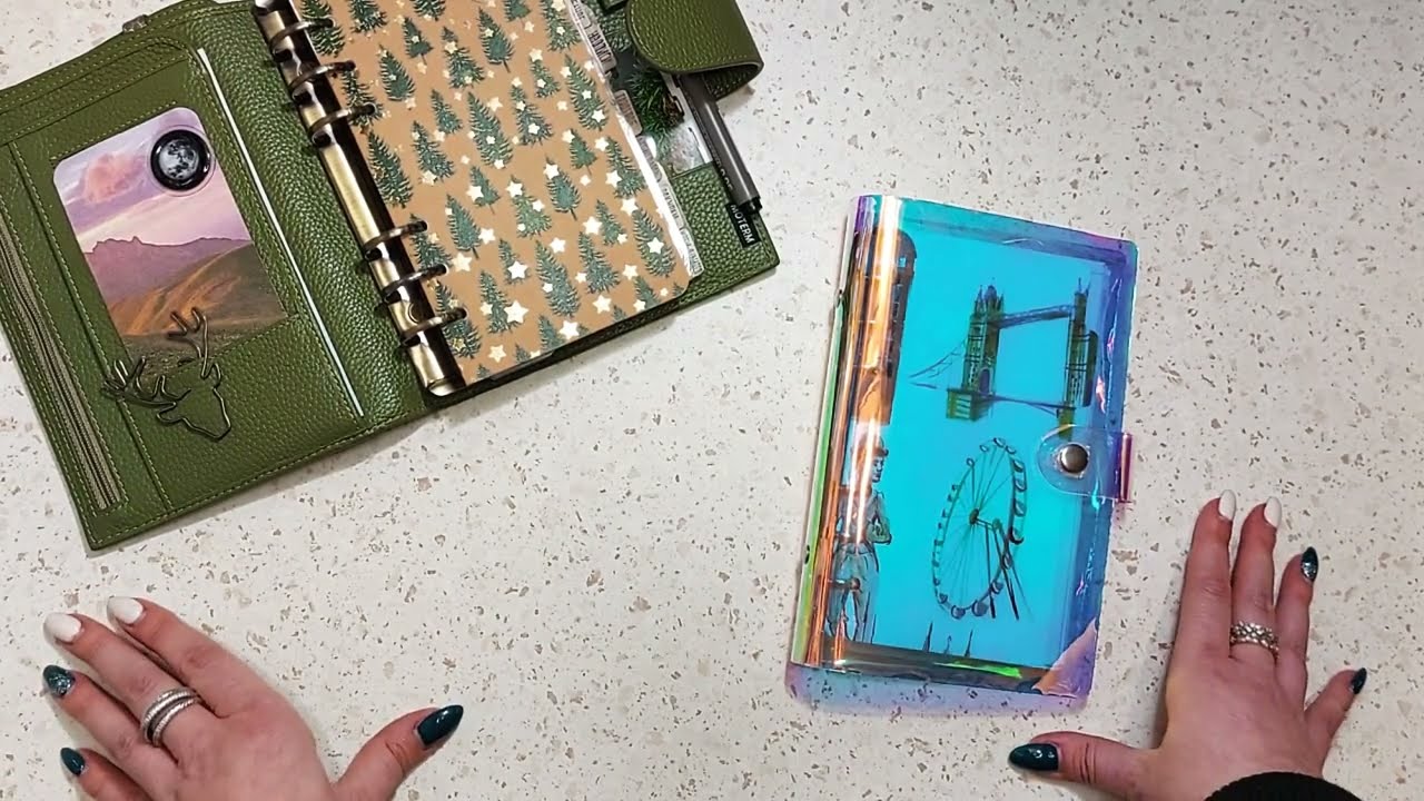 Последние развороты 2021 года в moterm personal luxe pabbled olive 🫒.