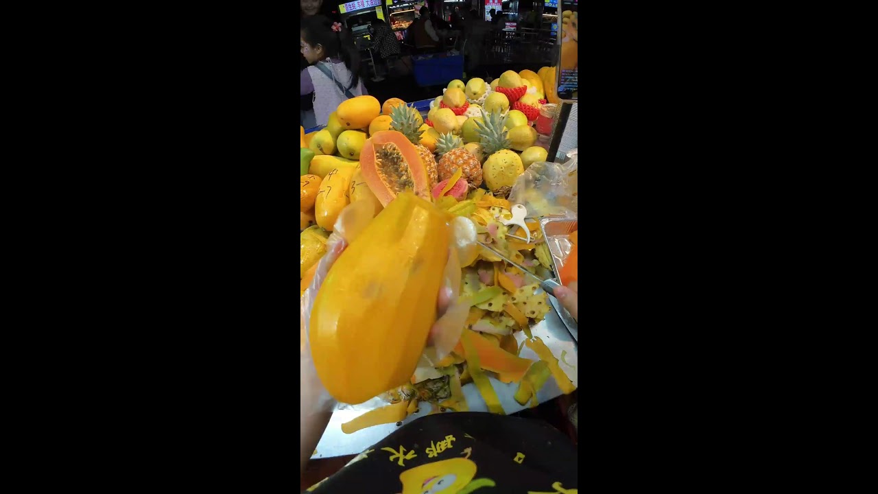 Mainland Chinese street snacks live broadcast