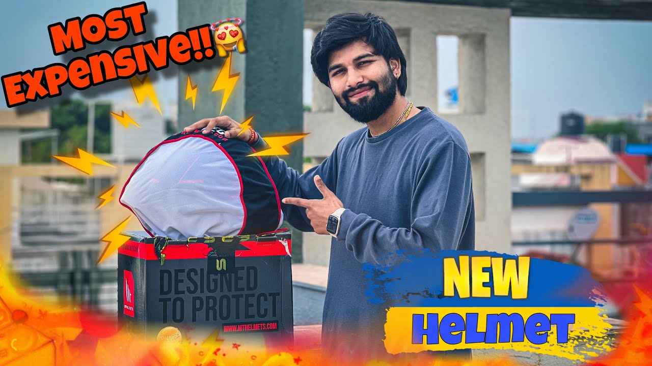 *UNBOXING* My most Expensive Helmet!!😍 | MT HELMETS | BEST Helmet in 2024??