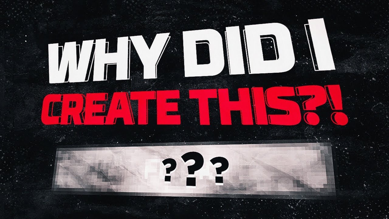 I decided to watch my old videos..