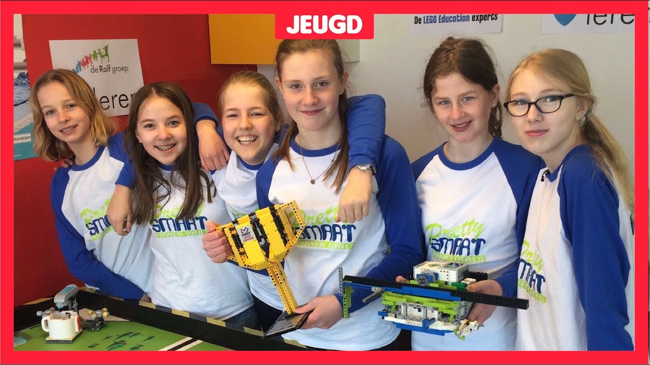 'Pretty Smart Power Girls' naar het WK Lego League in Amerika