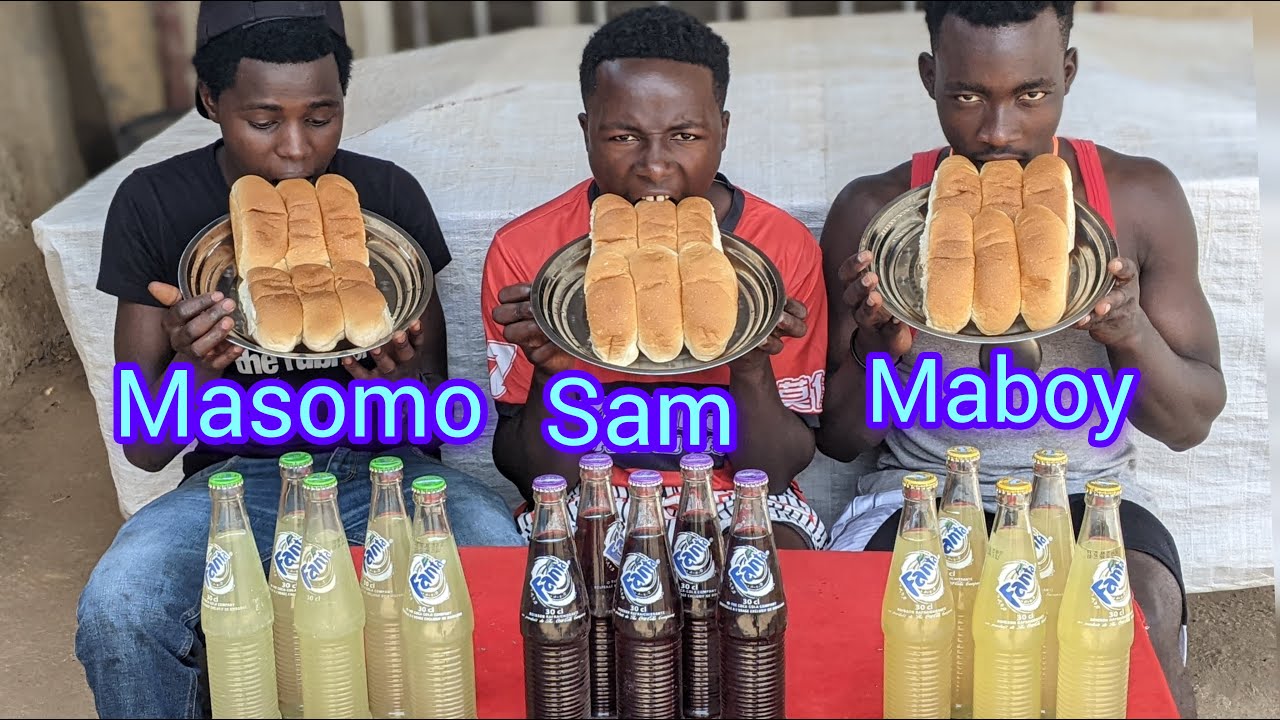 DRINKING🍺 COMPETITION FIRST PERSON TO FINISH FANTA BREAD 🍾🍞 WINNER 🏆 LET'S GO