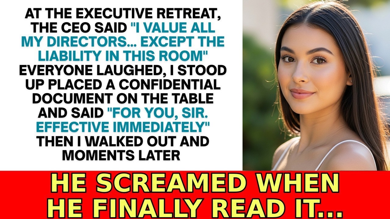 My CEO Announced At The Company Retreat 'I Value All My Directors, Except The Liability'