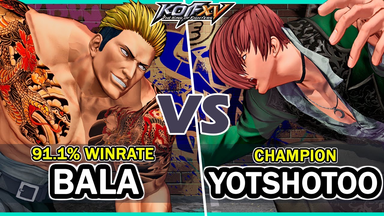KOF XV 🔥 Bala (Ángel/Yamazaki/K') vs Yotshotoo (Iori/Yashiro/Shermie) 🔥 Steam