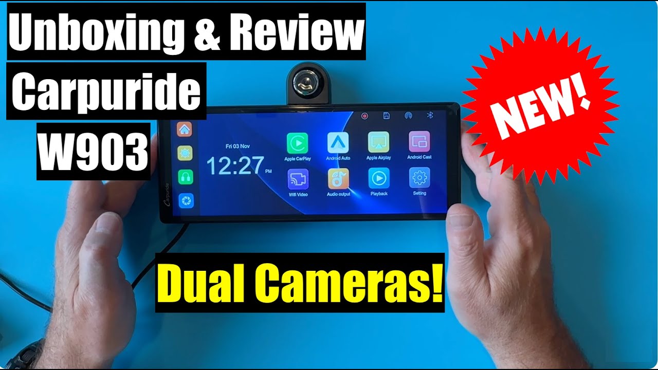 NEW! Carpuride W903 Unboxing-Review@geofatboy