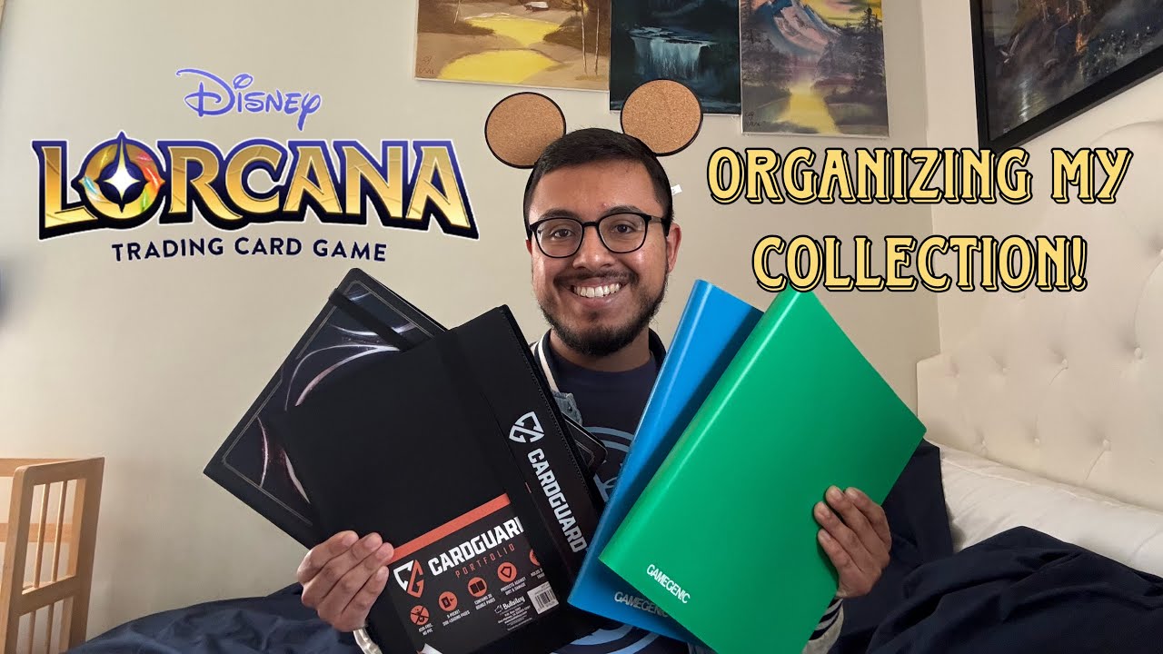 Organizing my Disney Lorcana collection! ✨