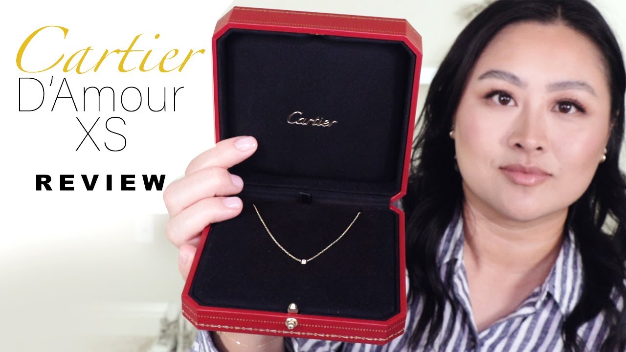 Cartier D'Amour Necklace Mini Model Review
