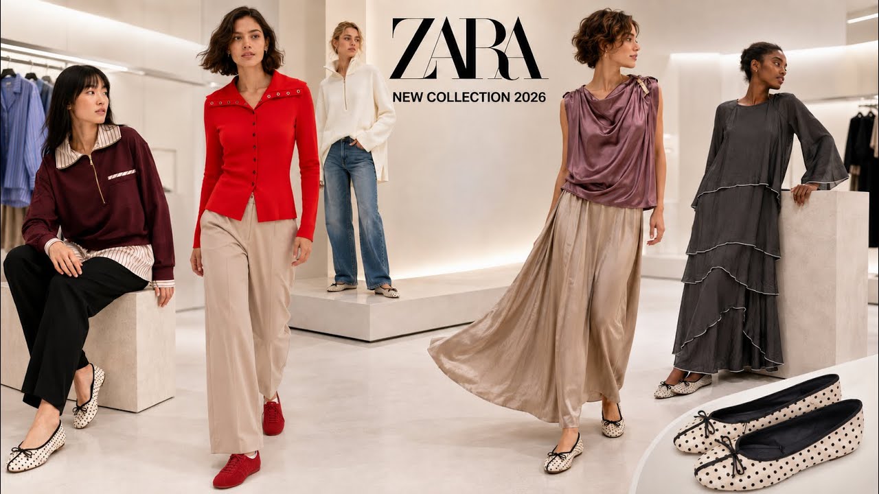ZARA NEW WOMEN'S COLLECTION FALL 2026  / ZARA NUEVA COLECCION MUJER OTO&Ntilde;O 2026