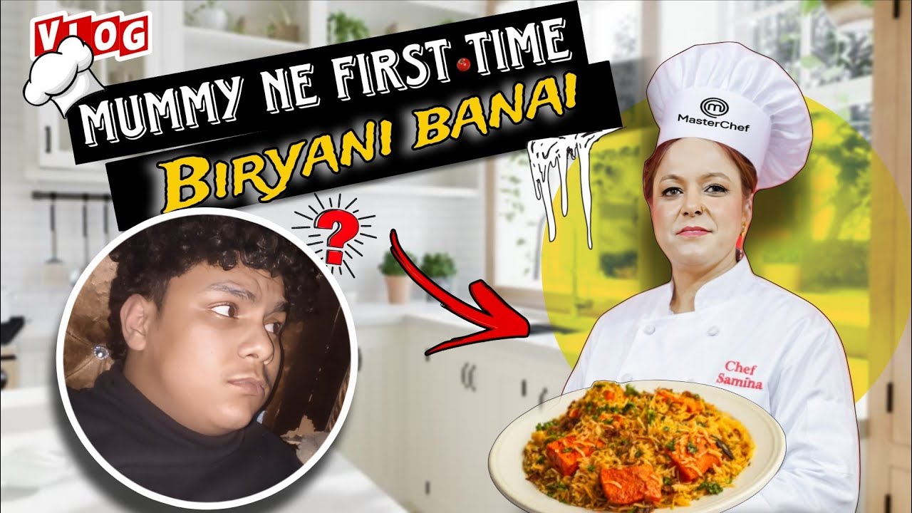 Woah! Maa Ki First Biryani Taste Test (100% Better Than Packaged Biryani)
