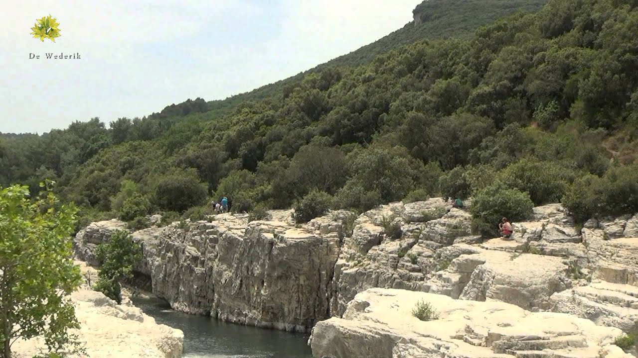 CASCADES DU SAUTADET, ROQUE SUR CèZE.-  PRACHTIGE NATUUR