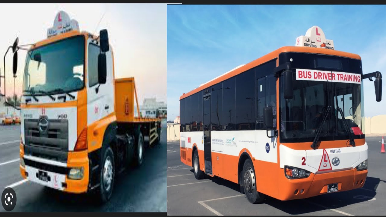 Qatar Heavy Driving Test / Trailer L Parking Test / Dallah Driving School #QATAR2022#Driving