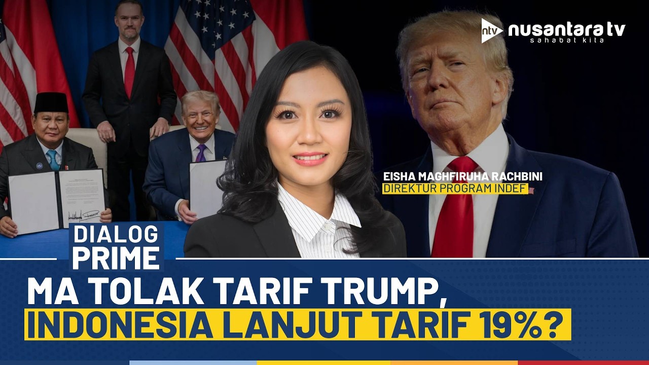 [LIVE] MA Tolak Tarif Trump, RI Lanjut Tarif 19%? | DIALOG PRIME