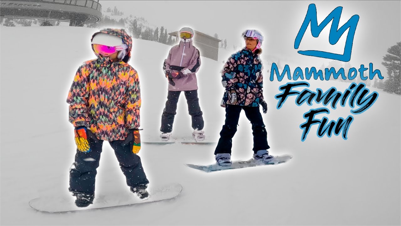 Family Snow Fun At Mammoth Mountain