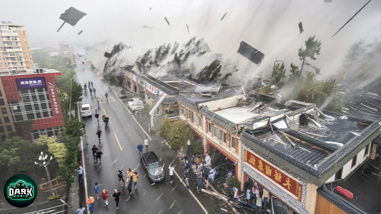 150 SHOCKING Natural Disasters Caught On Camera, Scary Hurricane Bebinca Swept Away Cars And Houses!