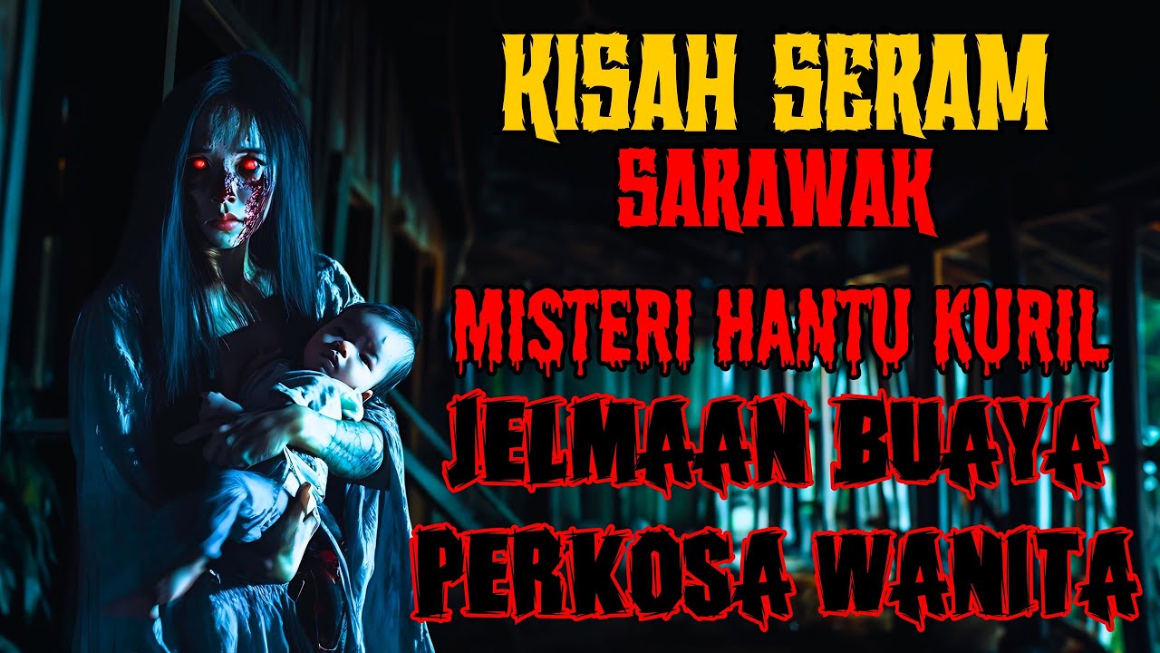 KISAH SERAM | JELMAAN BUAYA PERKOSA WANITA | PONTIANAK SUKA MAKAN TELUR LELAKI‼️(SARAWAK)