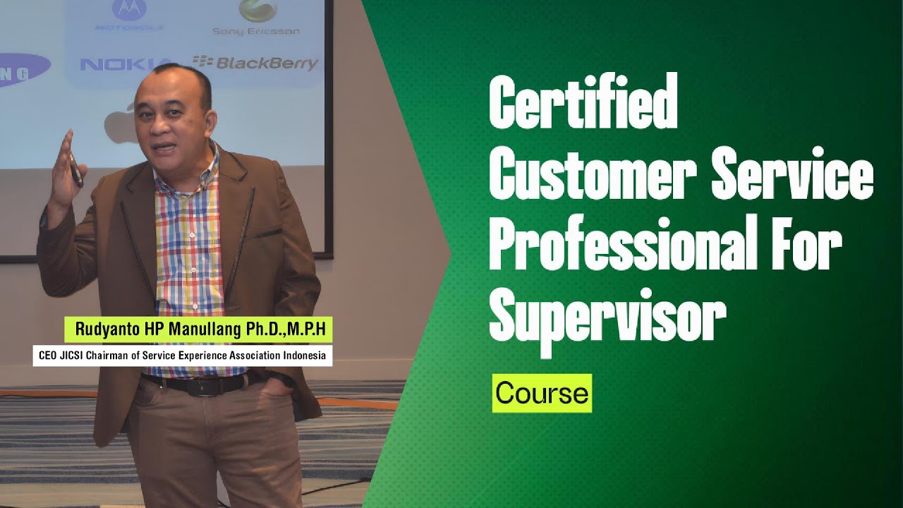 Step by Step Jadi Certified Customer Service Professional (Khusus Supervisor)