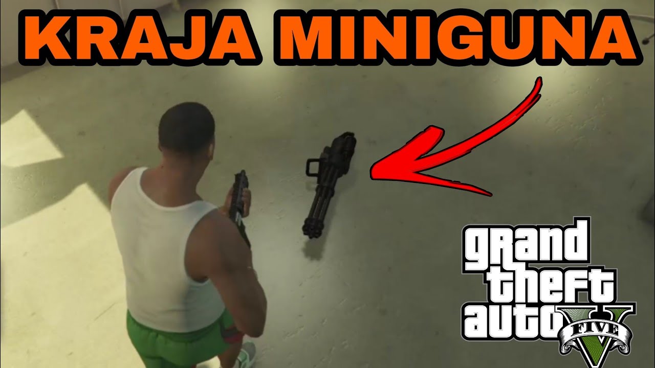 Kraja miniguna / GTA 5 offline [SLO]