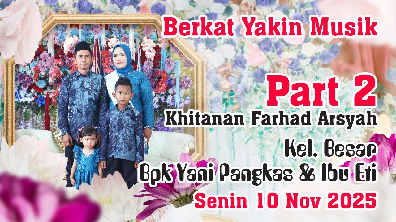 Part 2 Berkat Yakin | Bpk Yani Pangkas & Ibu Eti | Senin mlm selasa, 10 November 2025 | Ma. Kelingi
