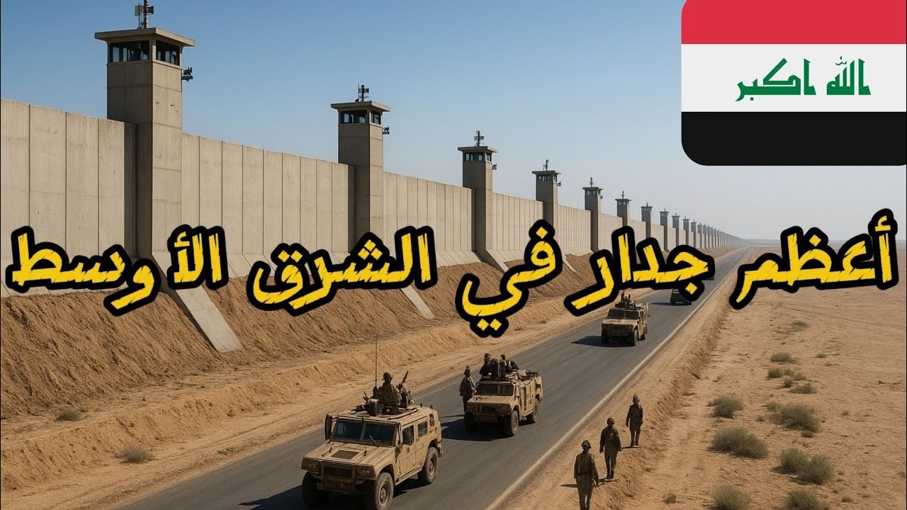 العراق يبني أعظم جدار في الشرق الأوسط: 650 كم على الحدود العراقية السورية 