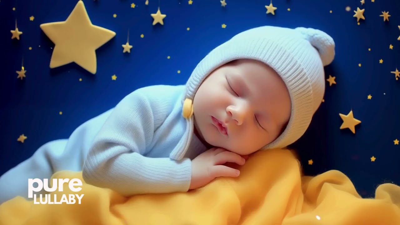 Sleep Instantly in 3 Minutes 💤 Mozart Brahms Lullaby | Baby Sleep Music for Calm Bedtime